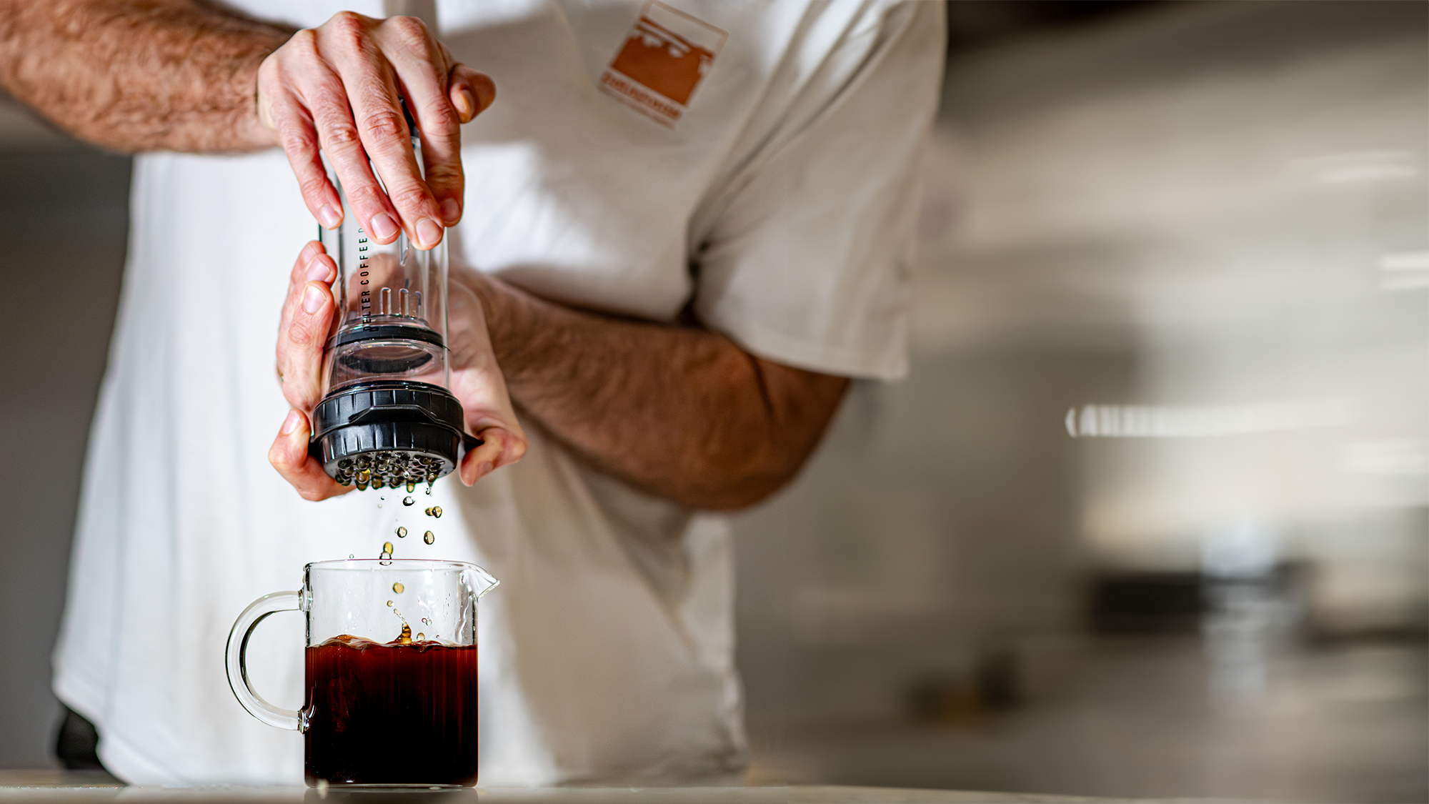 Trinity ONE 3-in-1 Press Drip, Immersion Specialty Coffee Maker, Black